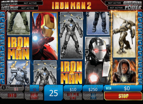Φρουτακια Iron Man 2 παιχνίδι